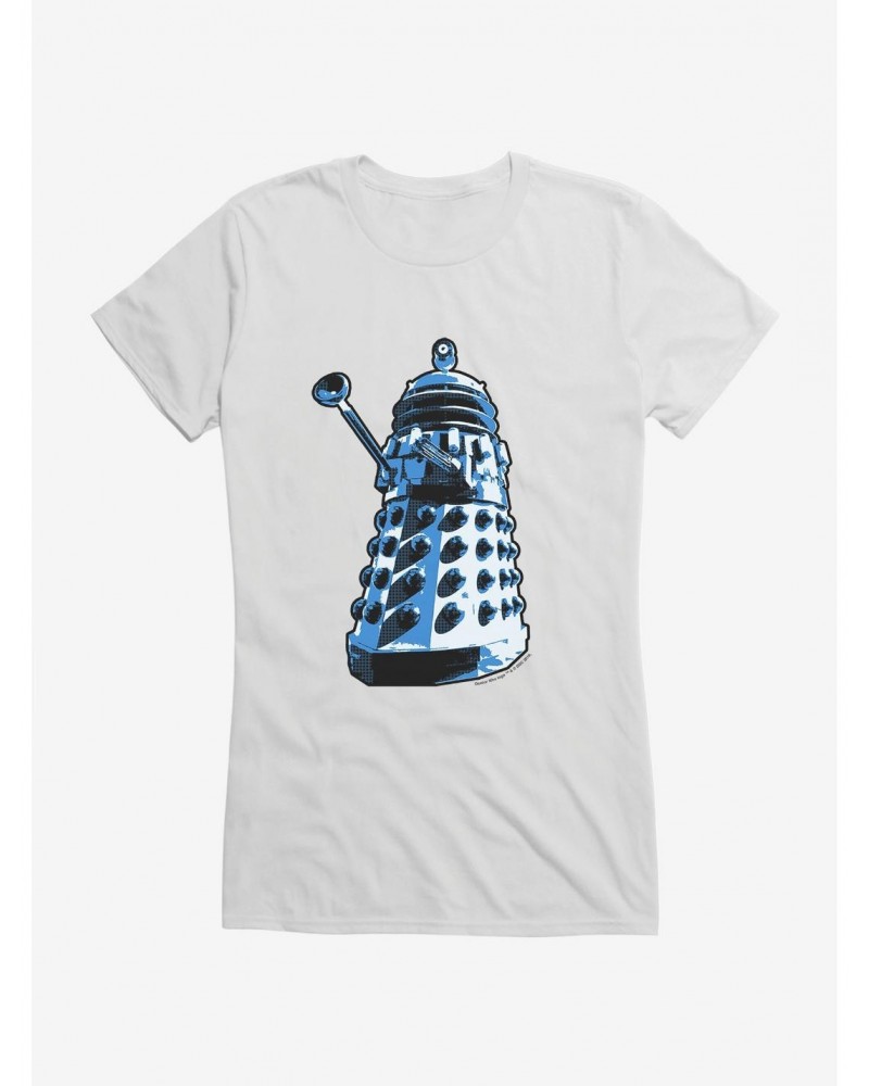 Doctor Who Blue Dalek Girls T-Shirt $11.70 T-Shirts