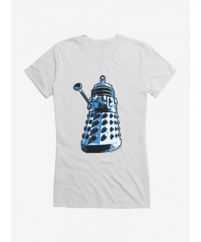 Doctor Who Blue Dalek Girls T-Shirt $11.70 T-Shirts