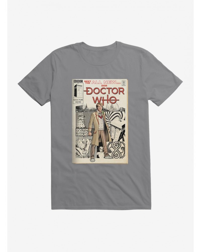 Doctor Who Fifth Doctor Origin Comic T-Shirt $9.32 T-Shirts