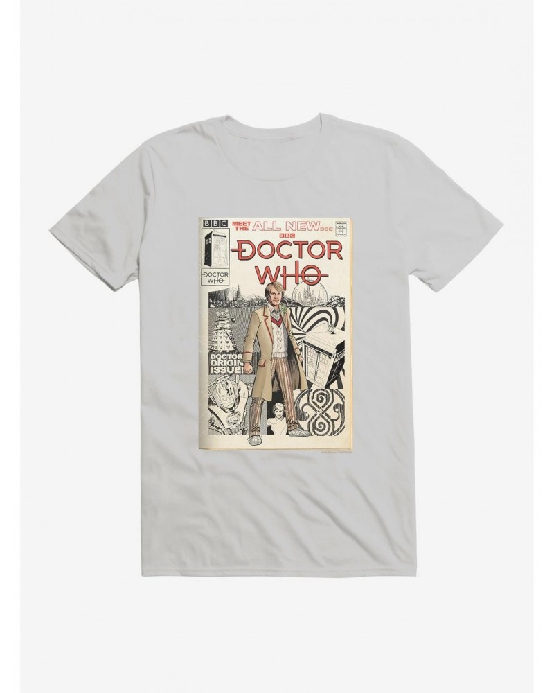 Doctor Who Fifth Doctor Origin Comic T-Shirt $9.32 T-Shirts