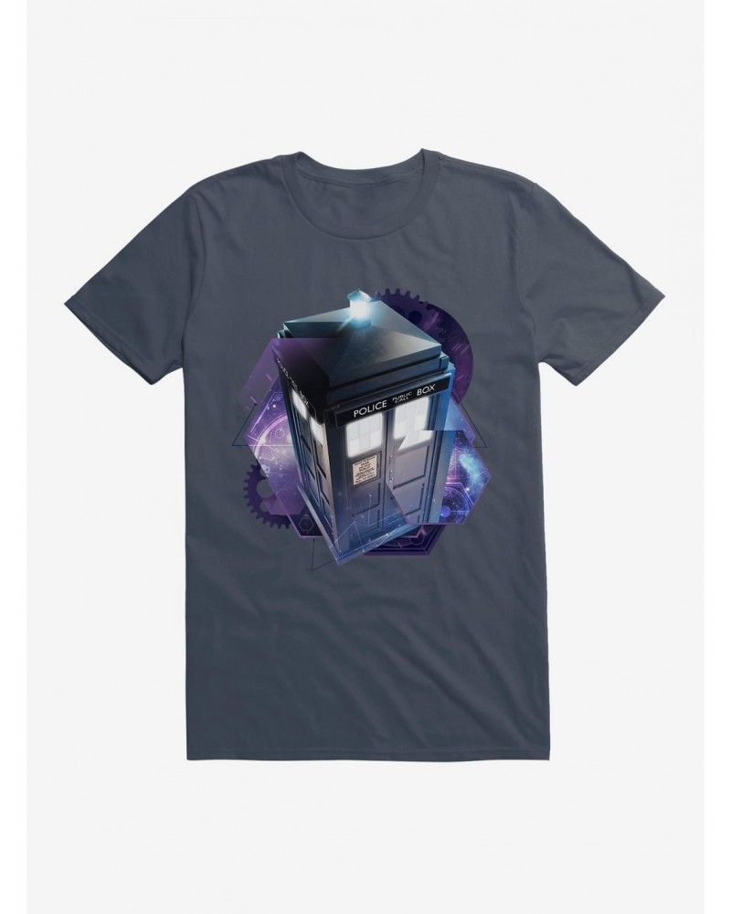 Doctor Who TARDIS Gears T-Shirt $11.71 T-Shirts