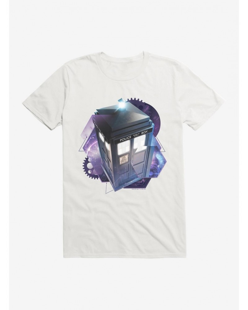 Doctor Who TARDIS Gears T-Shirt $11.71 T-Shirts