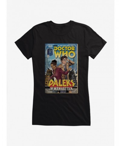 Doctor Who Daleks In Manhattan Girls T-Shirt $11.70 T-Shirts