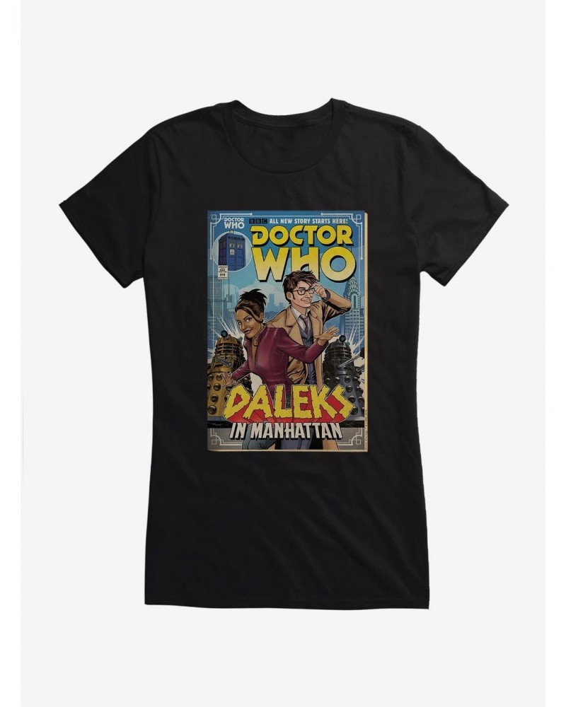 Doctor Who Daleks In Manhattan Girls T-Shirt $11.70 T-Shirts