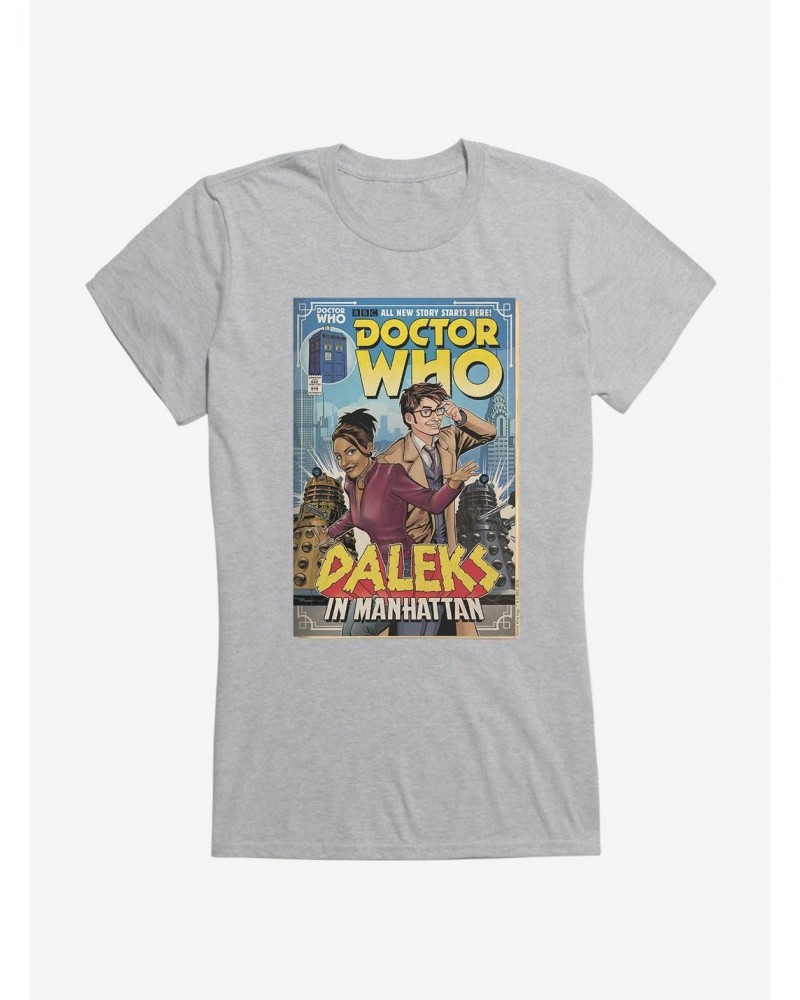 Doctor Who Daleks In Manhattan Girls T-Shirt $11.70 T-Shirts