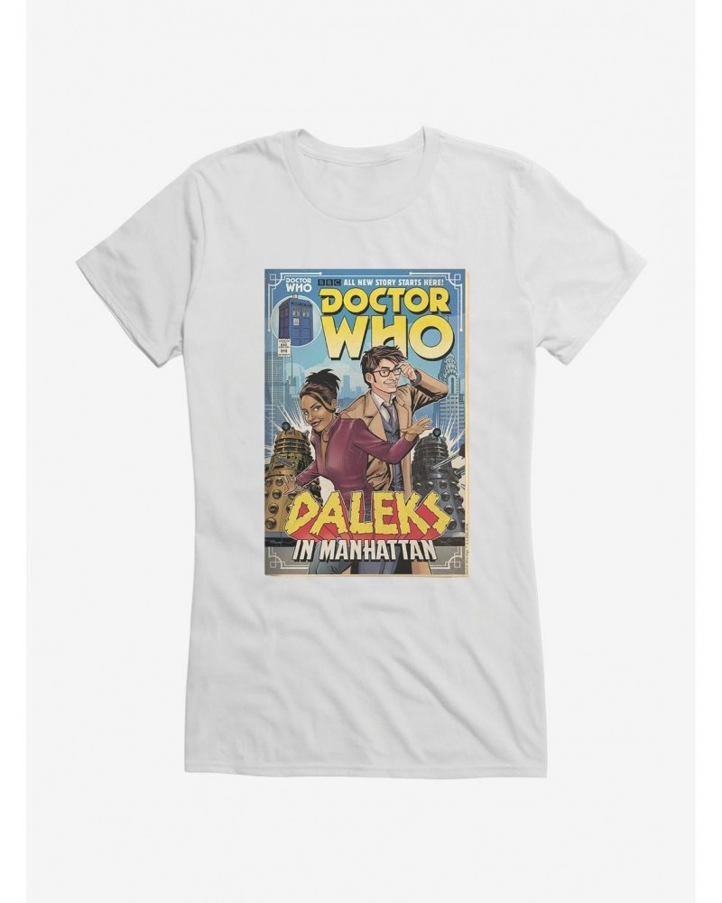 Doctor Who Daleks In Manhattan Girls T-Shirt $11.70 T-Shirts