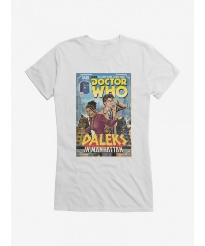 Doctor Who Daleks In Manhattan Girls T-Shirt $11.70 T-Shirts