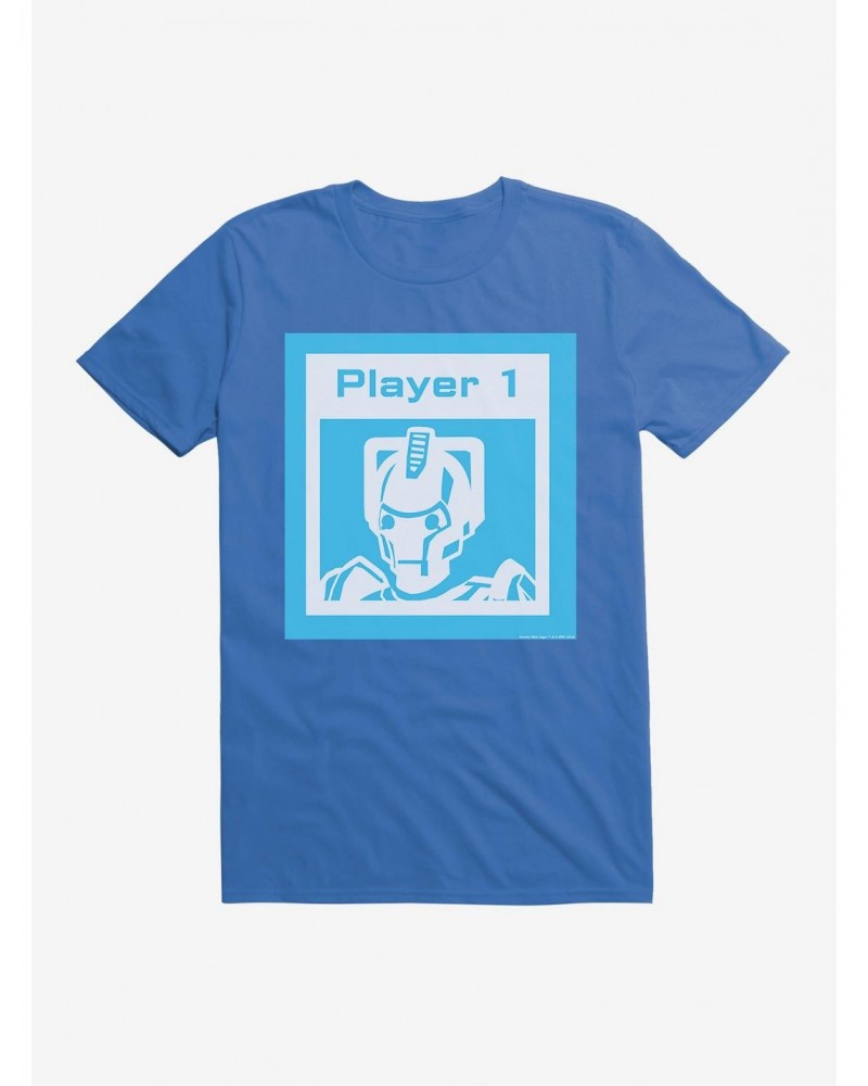 Doctor Who Cybermen Player One T-Shirt $8.13 T-Shirts