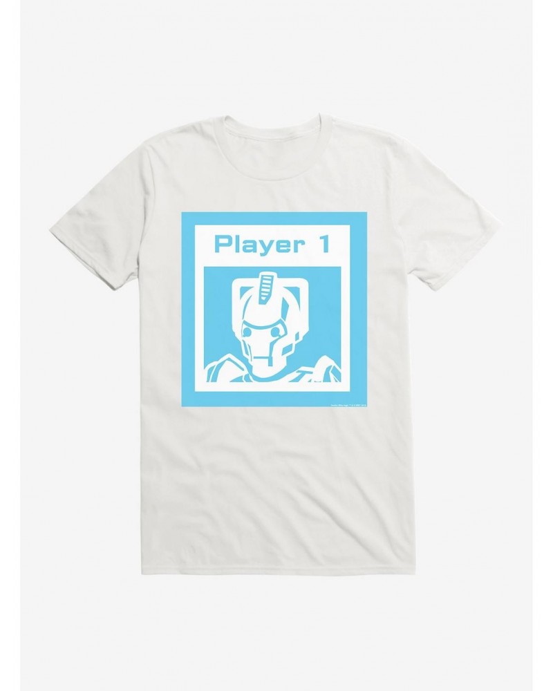 Doctor Who Cybermen Player One T-Shirt $8.13 T-Shirts