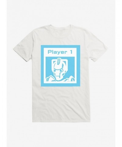 Doctor Who Cybermen Player One T-Shirt $8.13 T-Shirts