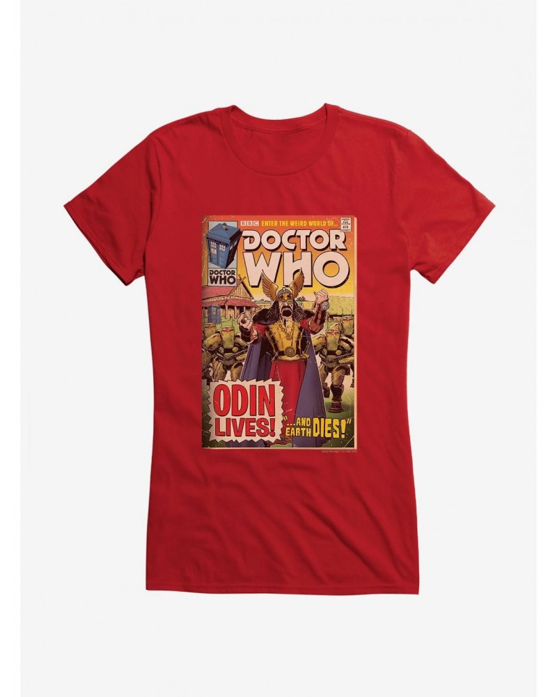 Doctor Who Odin Lives Comic Girls T-Shirt $11.95 T-Shirts