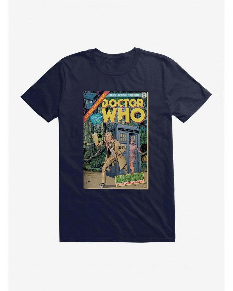 Doctor Who Fifth Doctor And Tegan Comic T-Shirt $11.95 T-Shirts