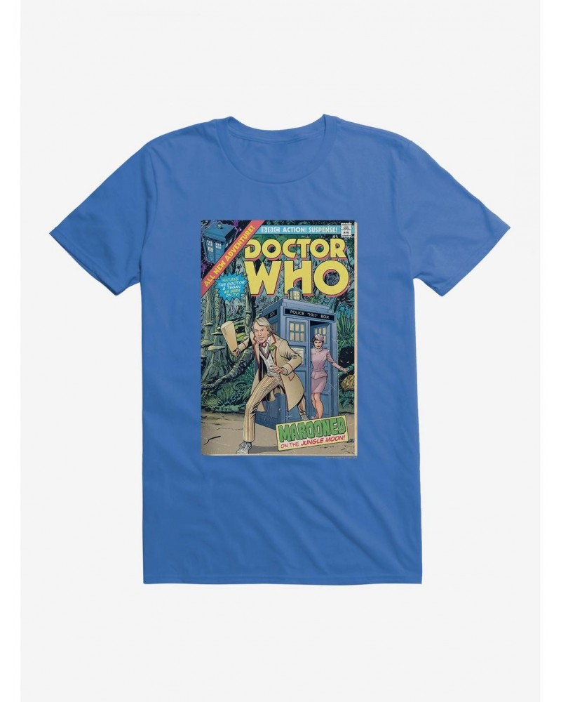 Doctor Who Fifth Doctor And Tegan Comic T-Shirt $11.95 T-Shirts