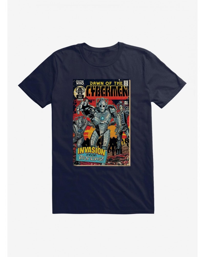 Doctor Who Cybermen Invasion From Mondas T-Shirt $11.47 T-Shirts