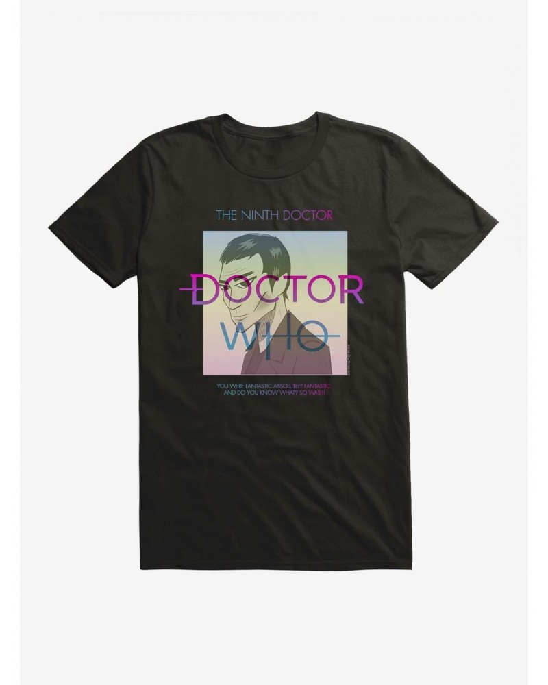 Doctor Who The Ninth Doctor Two Tone T-Shirt $11.47 T-Shirts