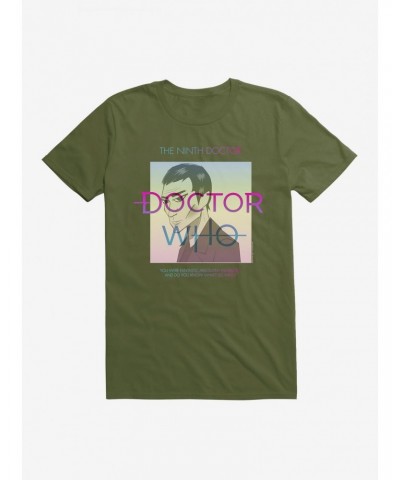 Doctor Who The Ninth Doctor Two Tone T-Shirt $11.47 T-Shirts