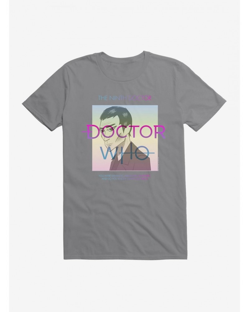 Doctor Who The Ninth Doctor Two Tone T-Shirt $11.47 T-Shirts