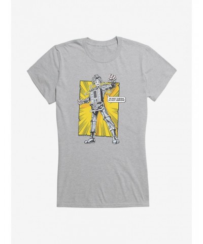 Doctor Who Cybermen You Must Survive Girls T-Shirt $8.96 T-Shirts