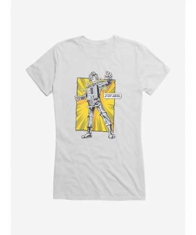 Doctor Who Cybermen You Must Survive Girls T-Shirt $8.96 T-Shirts