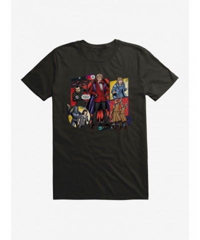 Doctor Who The Third Doctor Comic Scene T-Shirt $8.84 T-Shirts