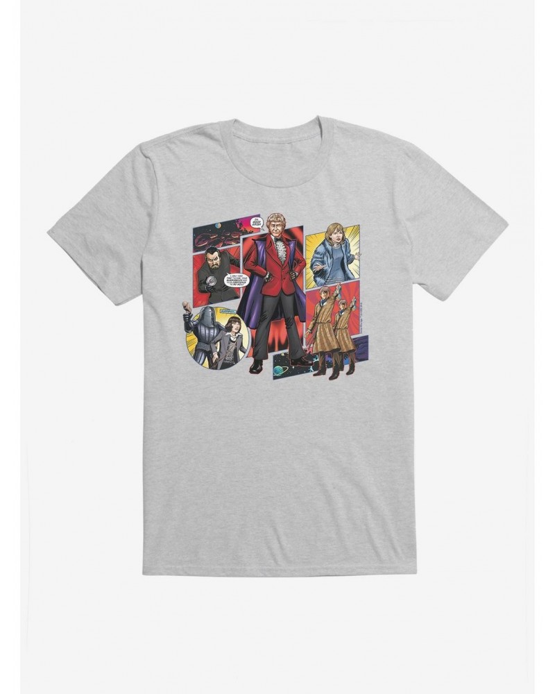 Doctor Who The Third Doctor Comic Scene T-Shirt $8.84 T-Shirts