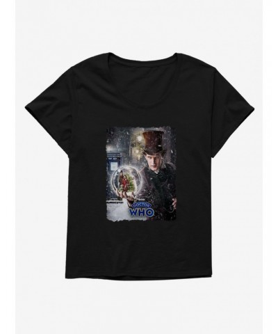 Doctor Who The Snowmen Girls T-Shirt Plus Size $9.27 T-Shirts