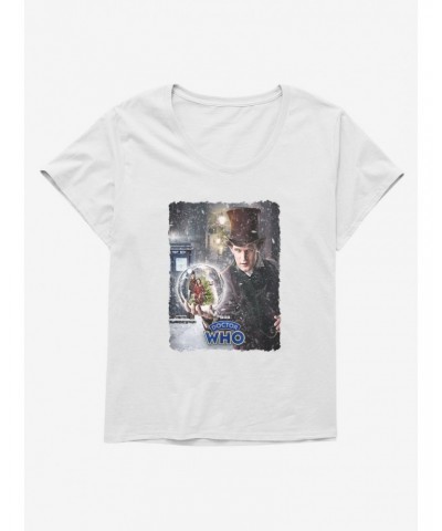 Doctor Who The Snowmen Girls T-Shirt Plus Size $9.27 T-Shirts