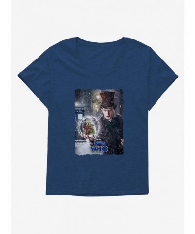 Doctor Who The Snowmen Girls T-Shirt Plus Size $9.27 T-Shirts