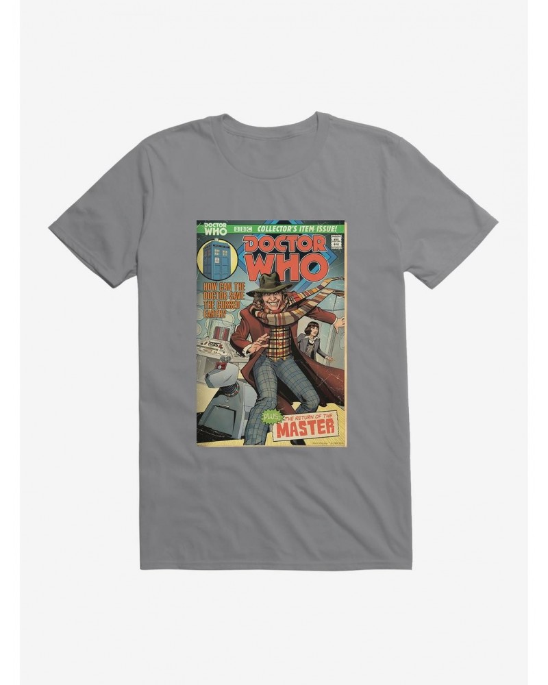 Doctor Who The Fourth Doctor And K9 Comic Cover T-Shirt $10.76 T-Shirts