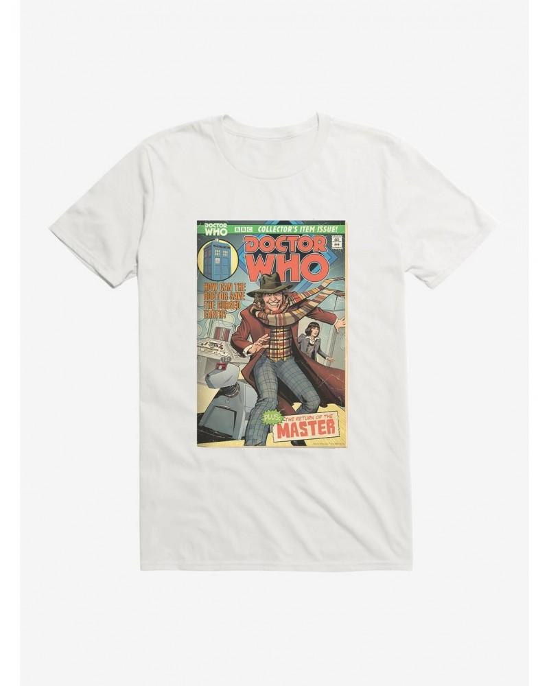 Doctor Who The Fourth Doctor And K9 Comic Cover T-Shirt $10.76 T-Shirts