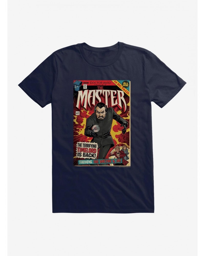 Doctor Who Terrifying Time Lord Comic T-Shirt $11.47 T-Shirts