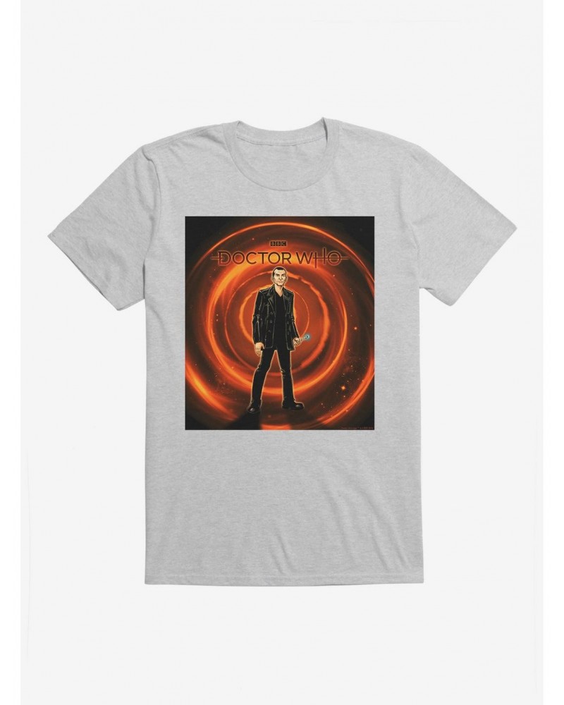 Doctor Who The Ninth Doctor Time Warp T-Shirt $11.47 T-Shirts