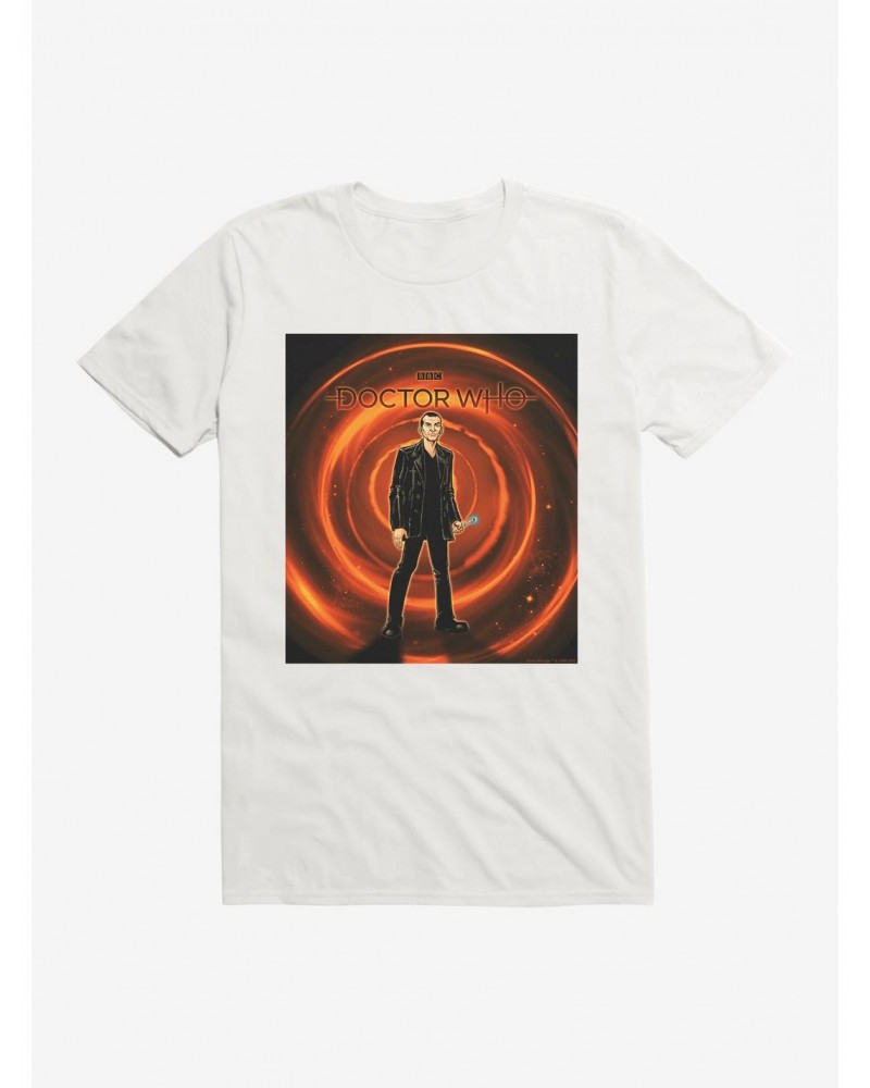 Doctor Who The Ninth Doctor Time Warp T-Shirt $11.47 T-Shirts