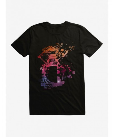 Doctor Who Dalek Splatter Art T-Shirt $9.32 T-Shirts