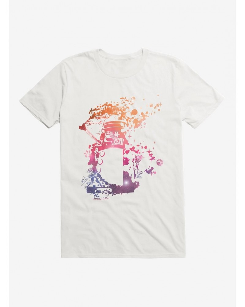 Doctor Who Dalek Splatter Art T-Shirt $9.32 T-Shirts