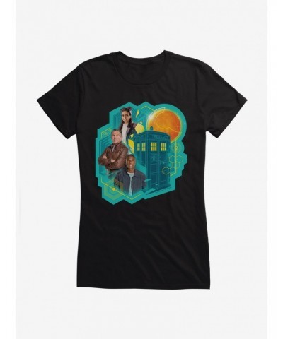 Doctor Who The Thirteenth Doctor Companions Girls T-Shirt $10.21 T-Shirts