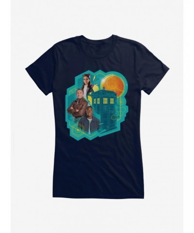 Doctor Who The Thirteenth Doctor Companions Girls T-Shirt $10.21 T-Shirts