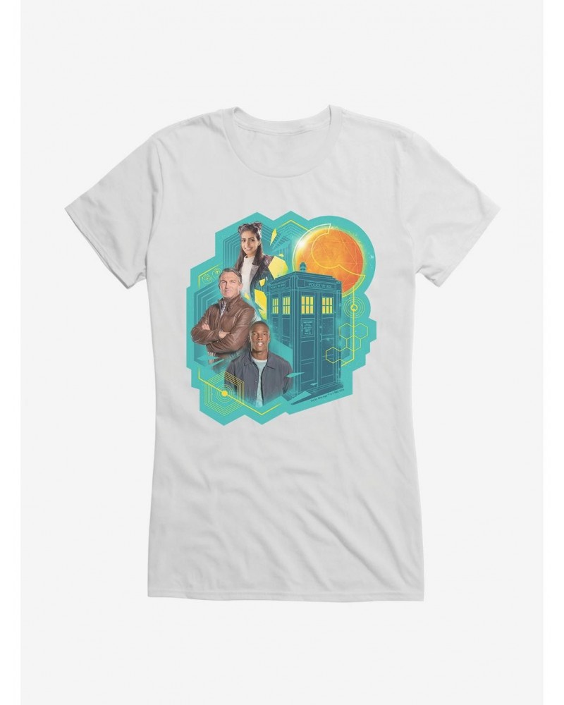 Doctor Who The Thirteenth Doctor Companions Girls T-Shirt $10.21 T-Shirts