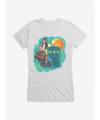 Doctor Who The Thirteenth Doctor Companions Girls T-Shirt $10.21 T-Shirts