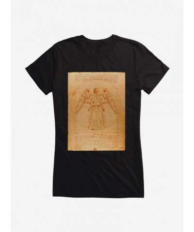 Doctor Who Weeping Angels Girls T-Shirt $10.71 T-Shirts