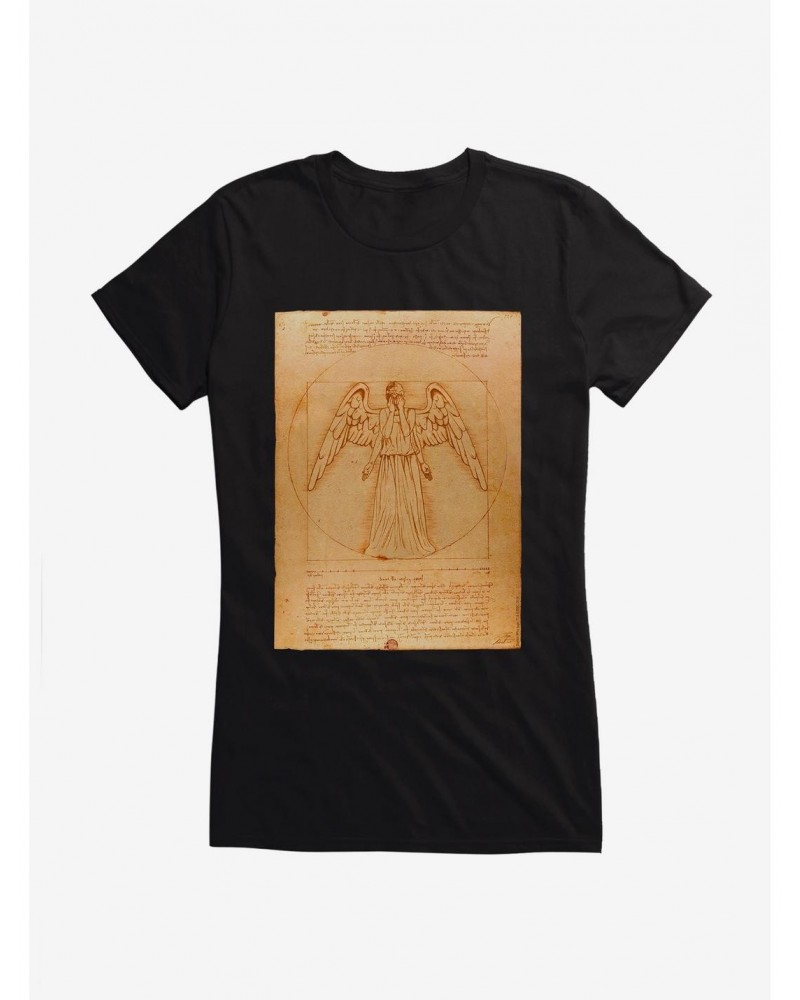 Doctor Who Weeping Angels Girls T-Shirt $10.71 T-Shirts