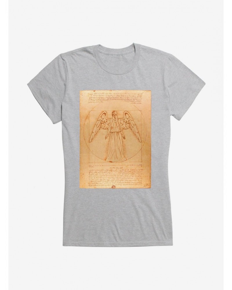 Doctor Who Weeping Angels Girls T-Shirt $10.71 T-Shirts