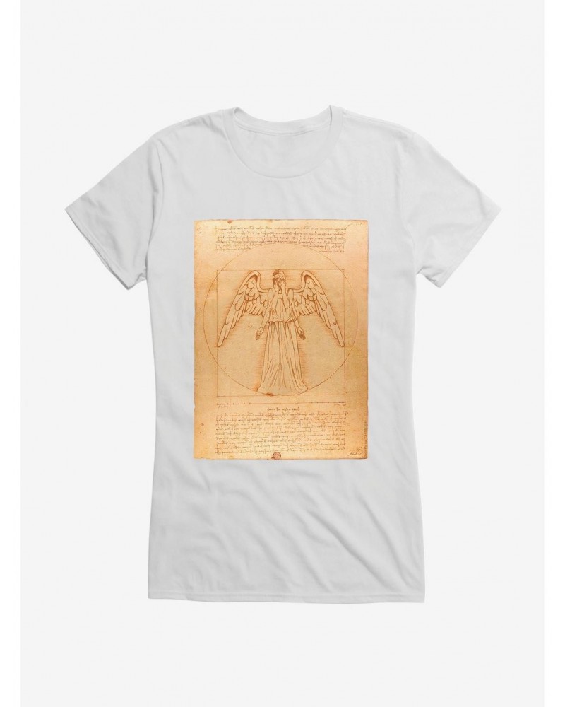 Doctor Who Weeping Angels Girls T-Shirt $10.71 T-Shirts