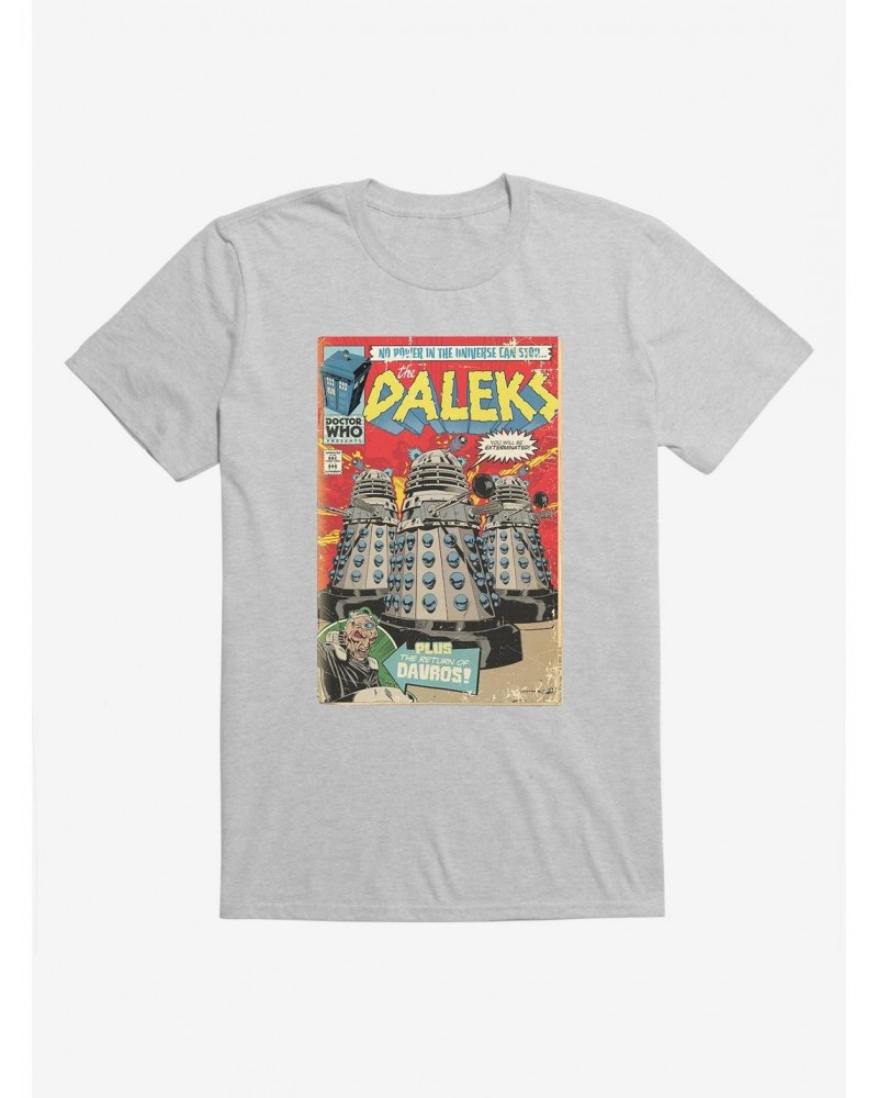 Doctor Who No Power Can Stop The Daleks T-Shirt $7.17 T-Shirts