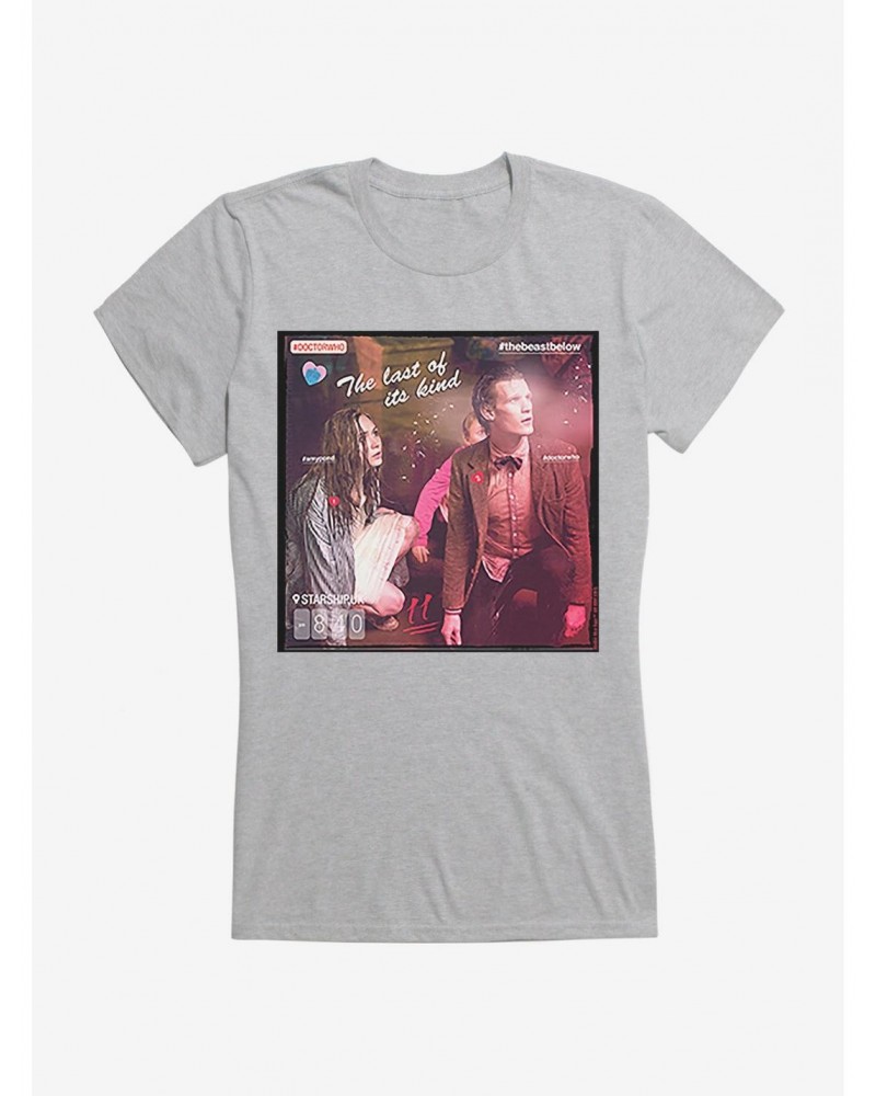 Doctor Who Eleventh Doctor Last Of Its Kind Girls T-Shirt $8.47 T-Shirts