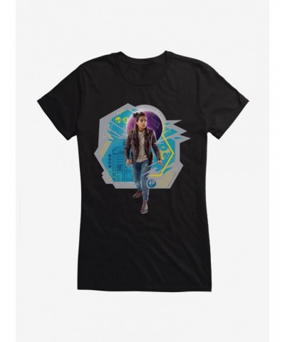 Doctor Who The Thirteenth Doctor Yasmin Khan Girls T-Shirt $11.21 T-Shirts