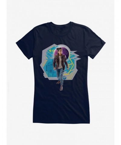 Doctor Who The Thirteenth Doctor Yasmin Khan Girls T-Shirt $11.21 T-Shirts