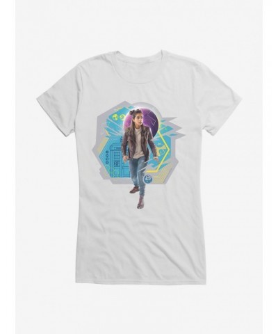 Doctor Who The Thirteenth Doctor Yasmin Khan Girls T-Shirt $11.21 T-Shirts