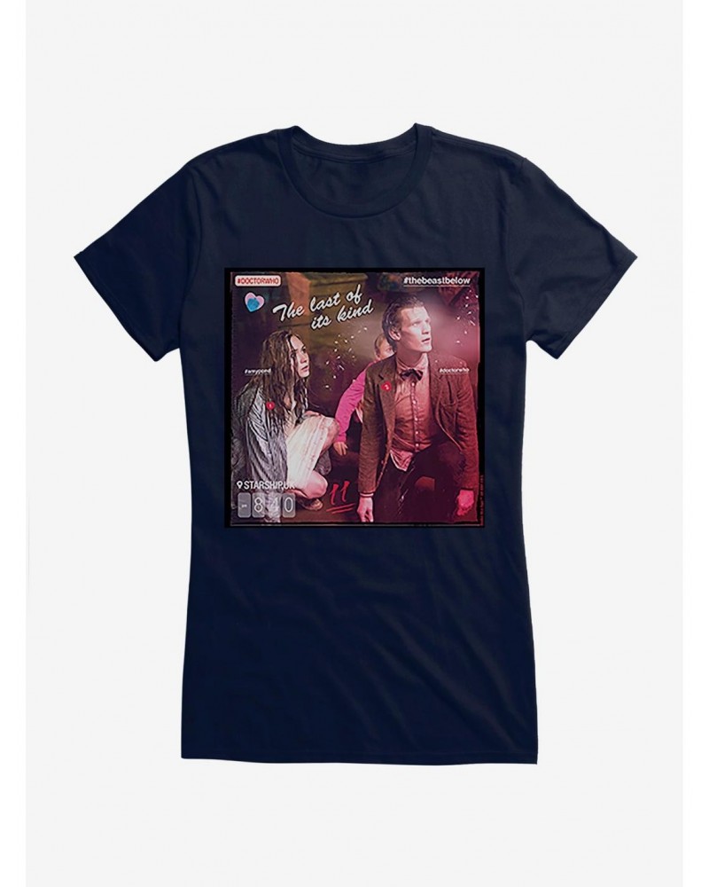 Doctor Who Eleventh Doctor Last Of Its Kind Girls T-Shirt $8.47 T-Shirts