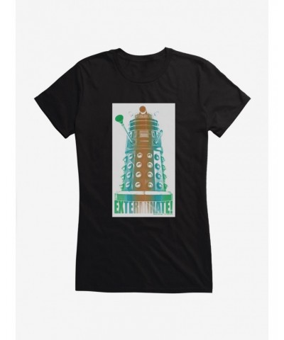 Doctor Who Dalek Ombre Girls T-Shirt $7.47 T-Shirts